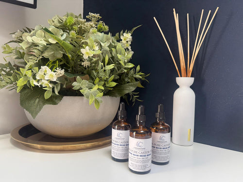 Skin Glow Bundle | Castor Oil & Jade Roller/Gua Sha Set | Cornerstone Cosmetics
