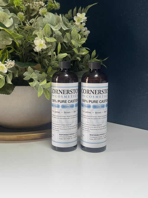 Cornerstone Cosmetics 100% Pure Castor Oil 500ml | Refill